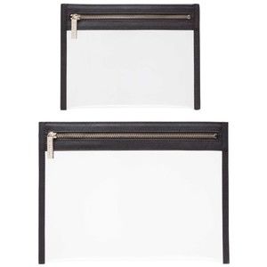 Truffle Clarity Clutch - Clear Small & Large